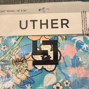 Uther Pocket Golf Towel Premium Microfiber Towel with Carabiner Clip, Golf Acces